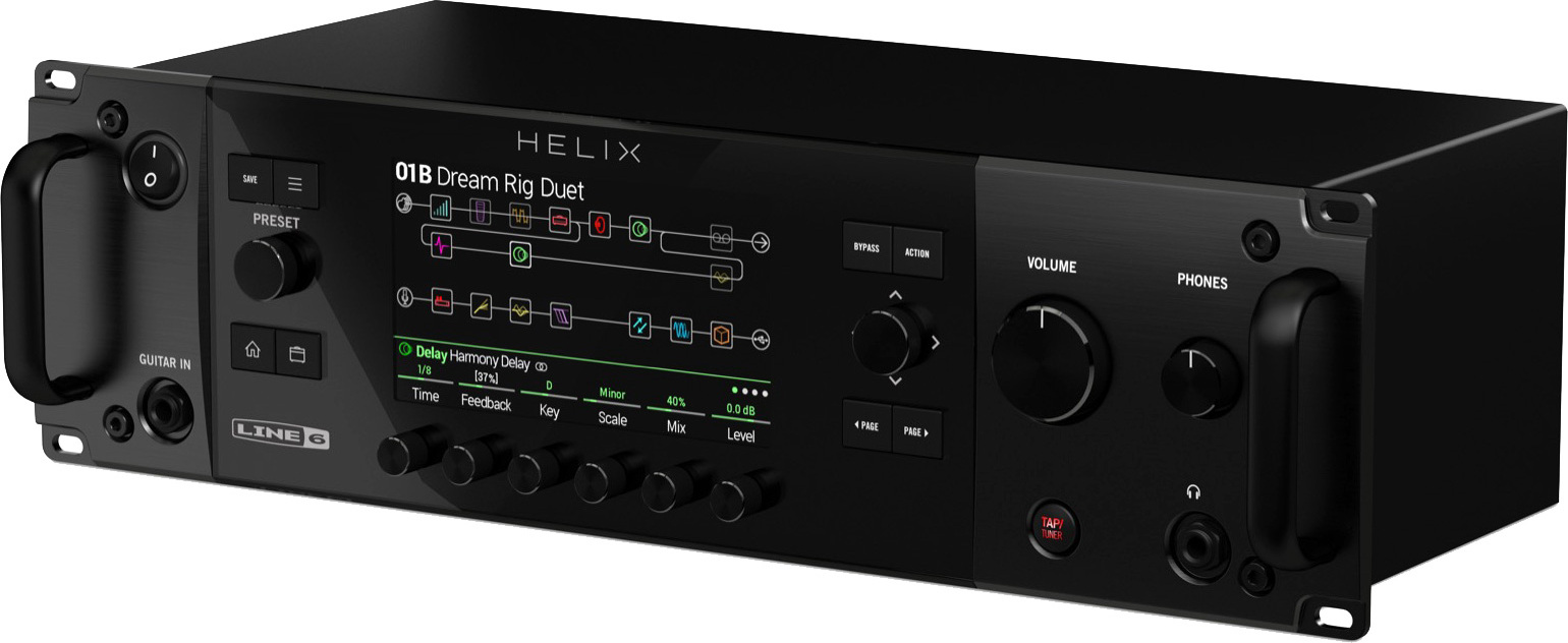 Line 6 Helix Rack - Simulatie van gitaarversterkermodellering - Main picture