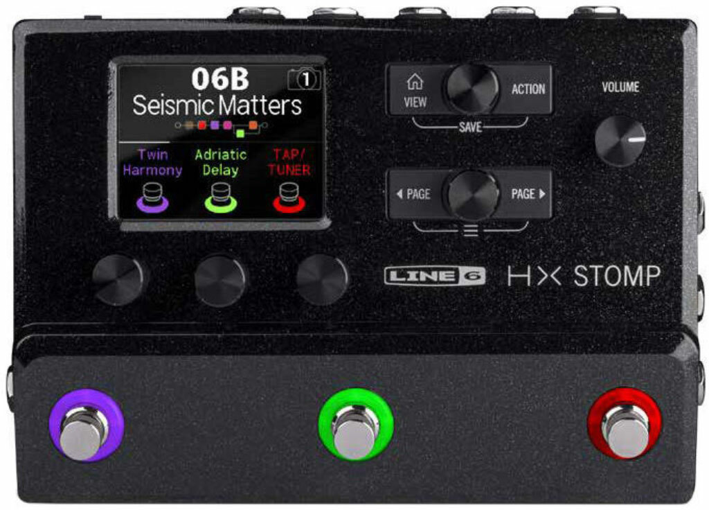 Line 6 Hx Stomp - Simulatie van gitaarversterkermodellering - Main picture