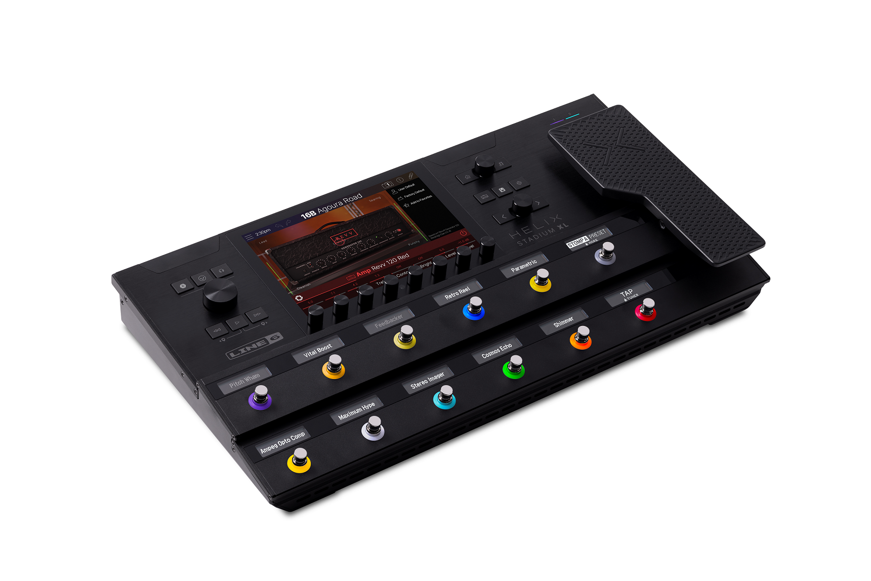 Line 6 Helix Stadium Xl Floor Guitar Processor - Simulatie van gitaarversterkermodellering - Variation 1
