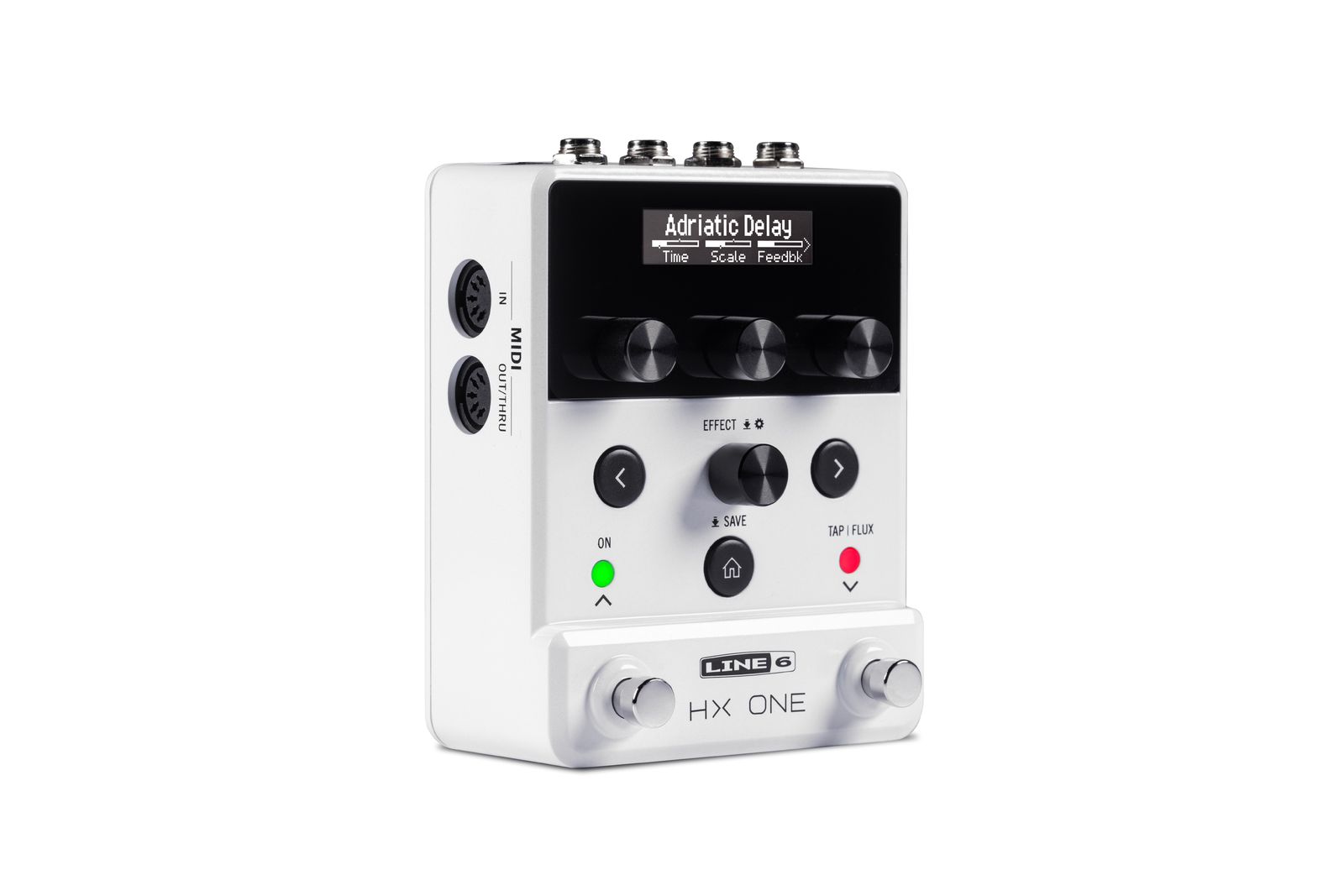 Line 6 Hx One Effects Processor Limited Edition White - Multieffecten Pedaal voor Electrische Gitaar - Variation 4
