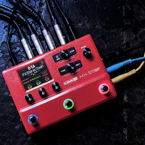 Line 6 Hx Stomp Red Ltd - Multieffecten Pedaal voor Electrische Gitaar - Variation 5