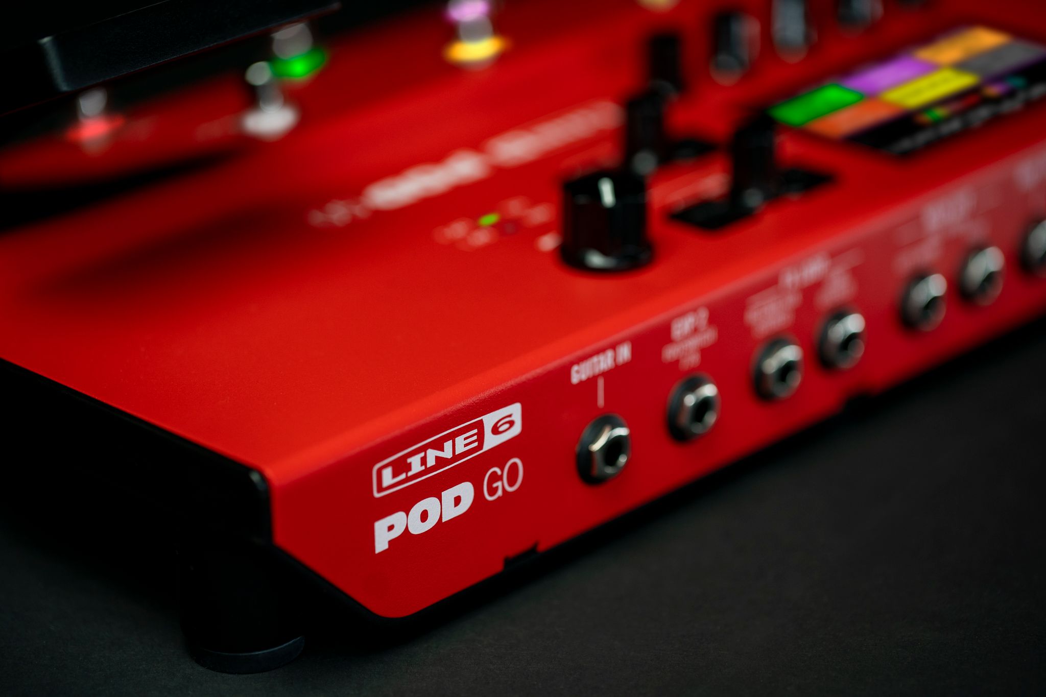 Line 6 Pod Go Limited Edition Red - Simulatie van gitaarversterkermodellering - Variation 5