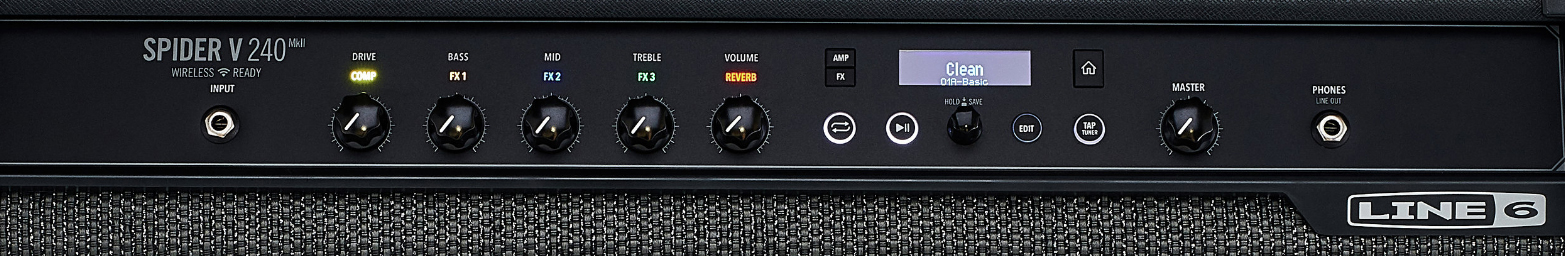 Line 6 Spider V 240 Mkii 240w 2x12 2019 - Combo voor elektrische gitaar - Variation 2