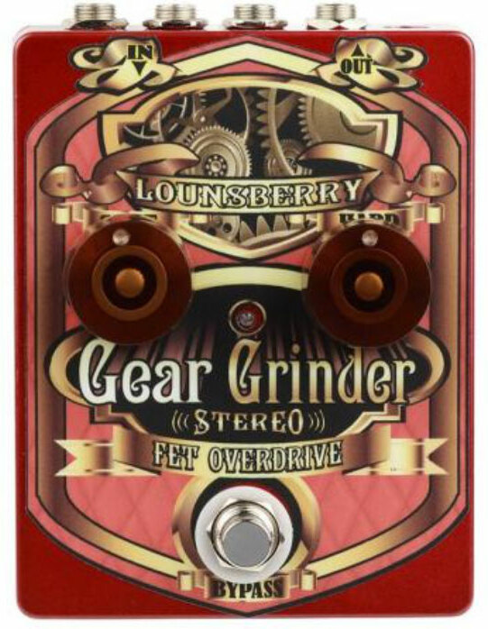 Lounsberry Pedals Ogs-2 Gear Grinder Overdrive Keyboard Standard - Overdrive/Distortion/fuzz effectpedaal - Main picture