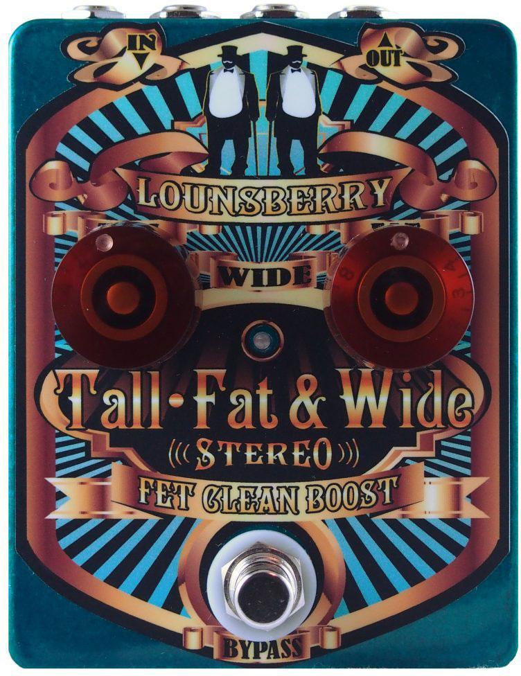 Onderdelen synth & keyboard Lounsberry pedals TFW-2 Tall & Fat Wide Clean Boost Keyboard Standard