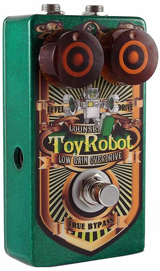 Lounsberry Pedals Tro-20 Toy Robot Overdrive Handwired - Overdrive/Distortion/fuzz effectpedaal - Main picture