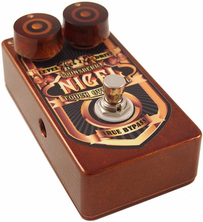 Lounsberry Pedals Ngo-1 Nigel Touch Overdrive Standard - Overdrive/Distortion/fuzz effectpedaal - Variation 1