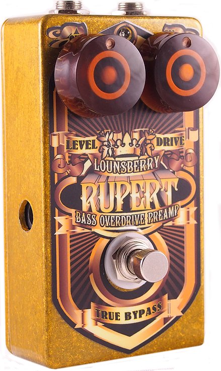 Lounsberry Pedals Rbo-1 Rupert Bass Overdrive Standard - Overdrive/distortion/fuzz effectpedaal - Variation 1
