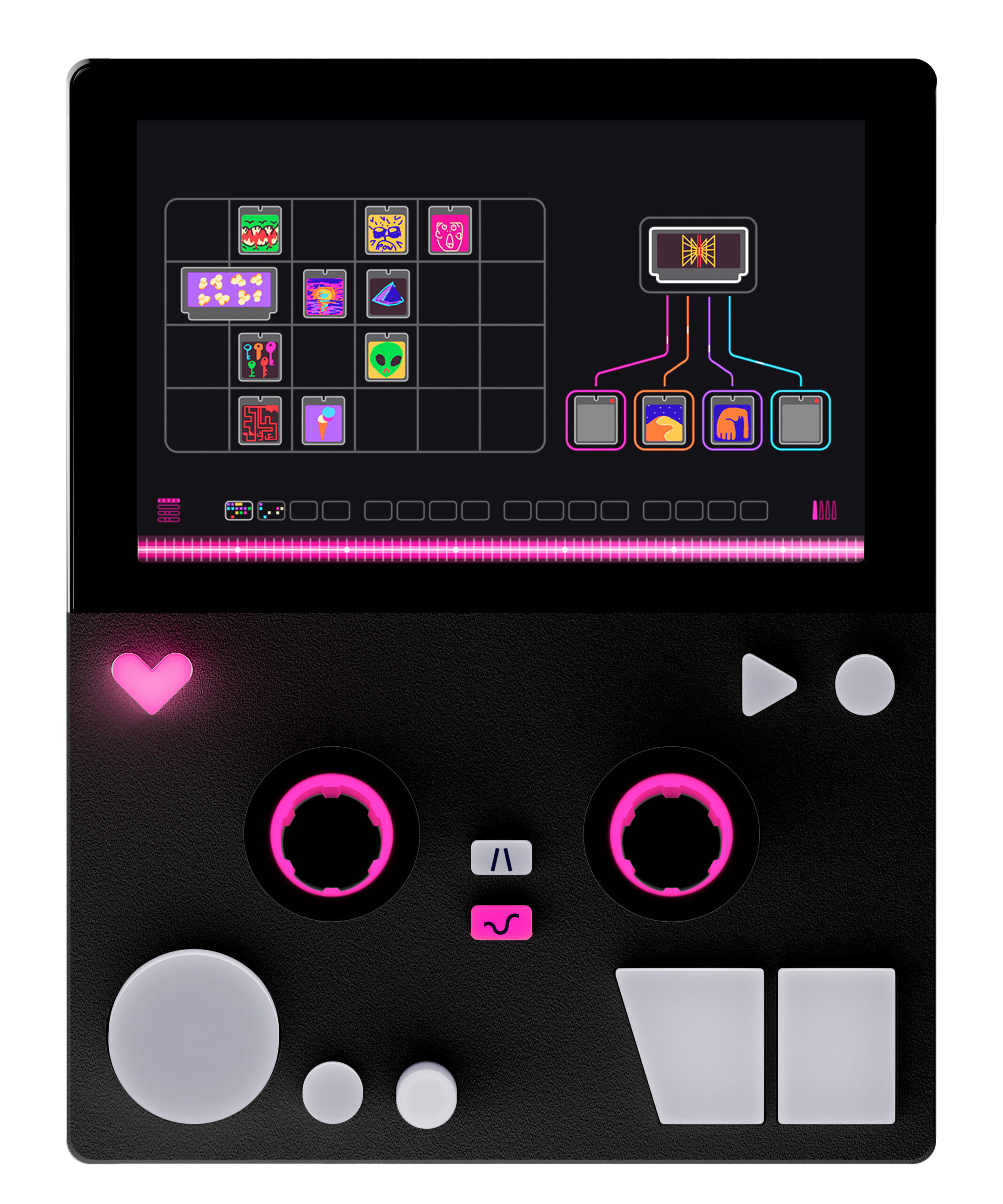 Love Synthesizers First Love Pink - Sampler - Variation 3