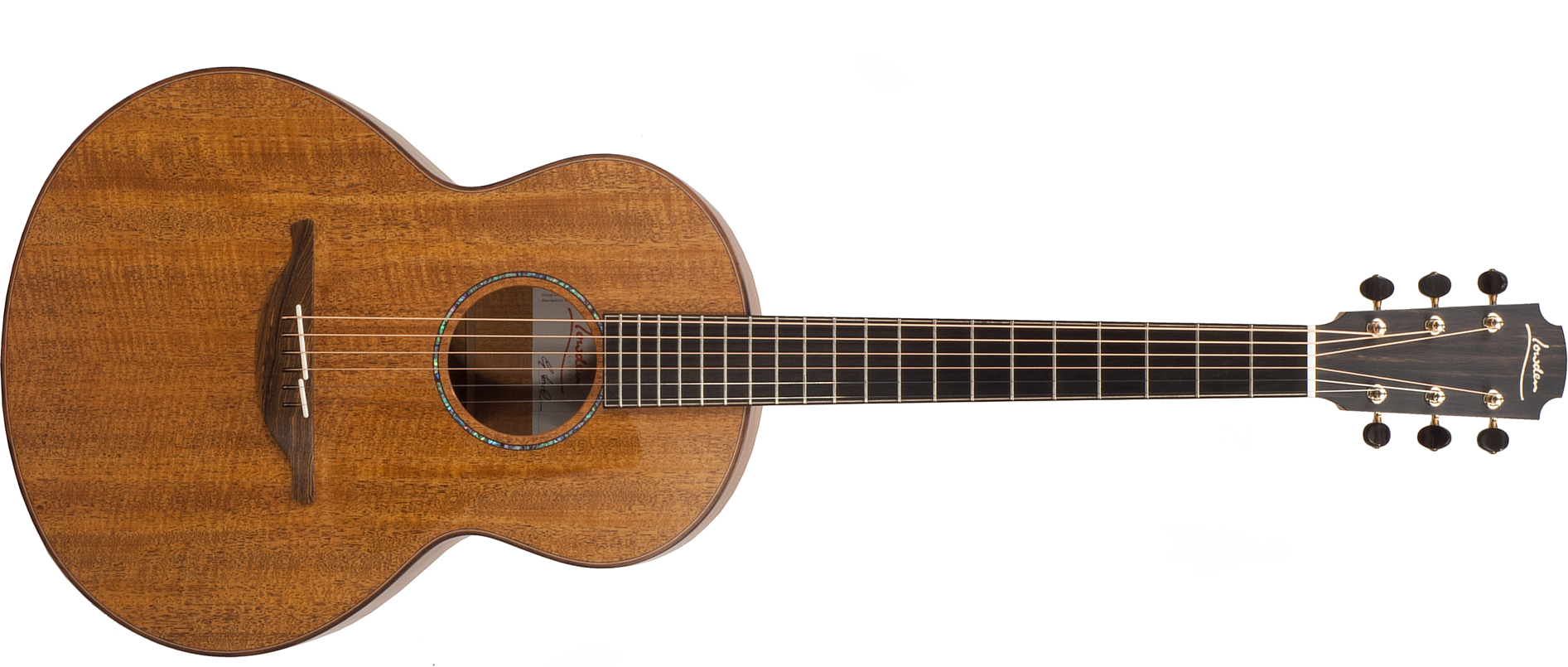 Lowden S35-m Orchestra Model Fiddleback Mahogany Tout Acajou - Natural - Westerngitaar & electro - Main picture