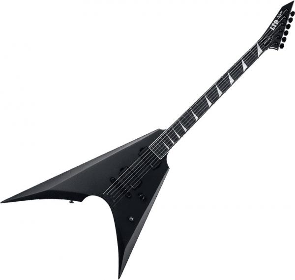 Solid body elektrische gitaar Ltd Arrow-1000NT - Charcoal metallic satin