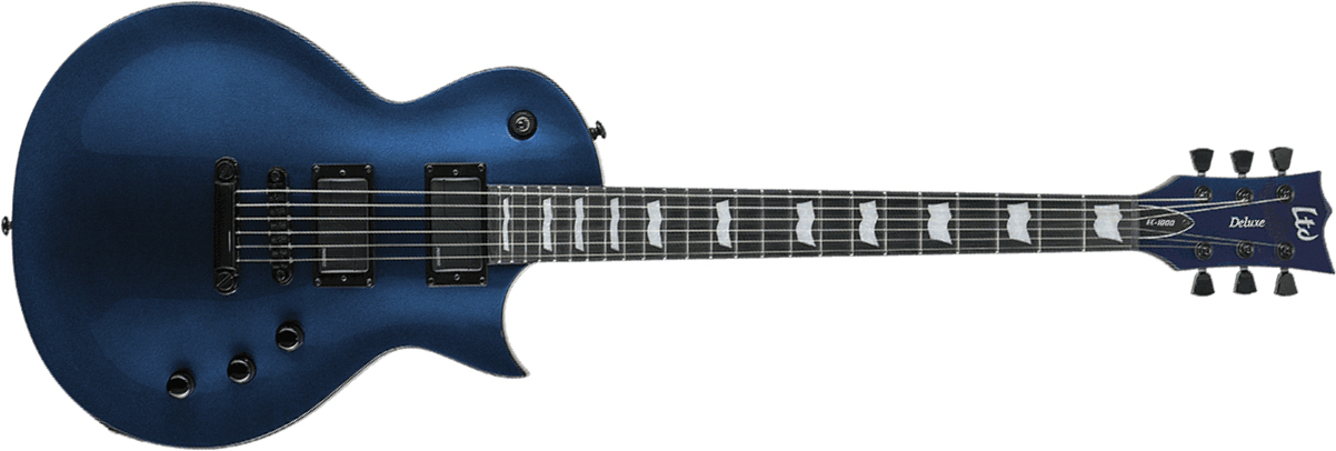 Ltd Ec-1000 Hh Fishman Fluence Ht Eb - Violet Andromeda - Enkel gesneden elektrische gitaar - Main picture