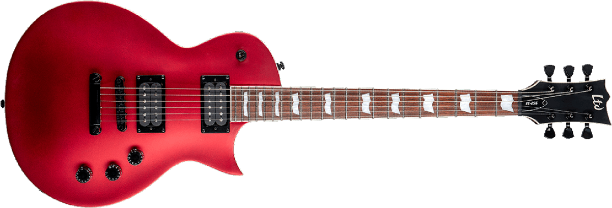 Ltd Ec-256 Hh Ht Jat - Candy Apple Red - Metalen elektrische gitaar - Main picture