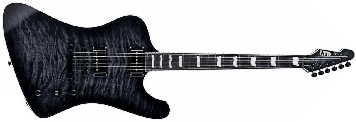 Ltd Phoenix-1000 Hs Seymour Duncan Ht Eb - See Thru Black Sunburst - Retro-rock elektrische gitaar - Main picture