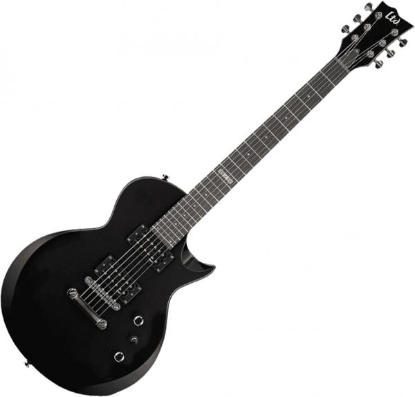 Solid body elektrische gitaar Ltd EC-10 Kit +Bag - Black