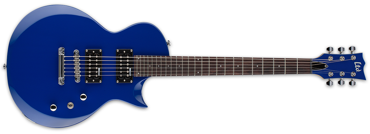 Ltd Ec-10 Kit Hh Ht Rw +housse - Blue - Elektrische gitaar set - Variation 1