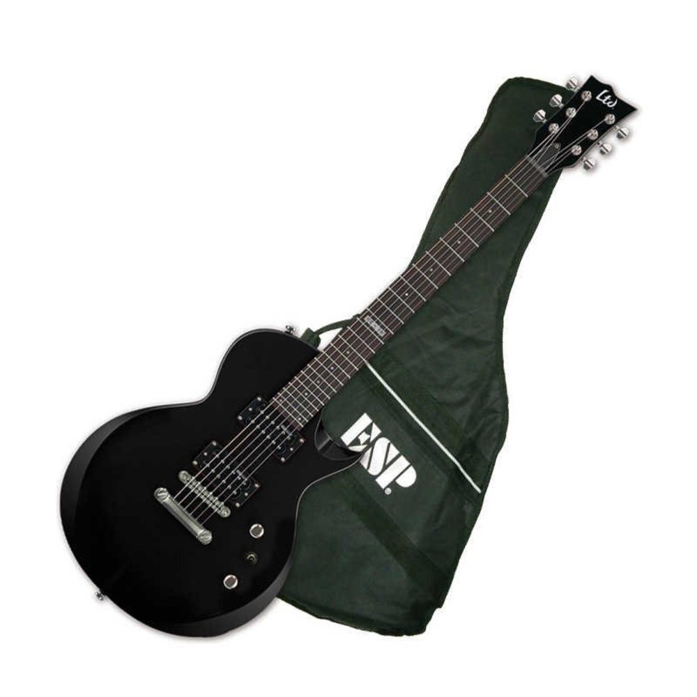 Ltd Ec-10 Kit Hh Ht Rw +housse - Black - Enkel gesneden elektrische gitaar - Variation 2