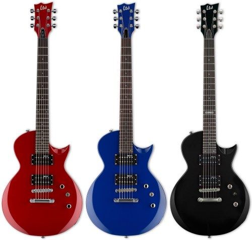 Ltd Ec-10 Kit Hh Ht Rw +housse - Black - Enkel gesneden elektrische gitaar - Variation 3