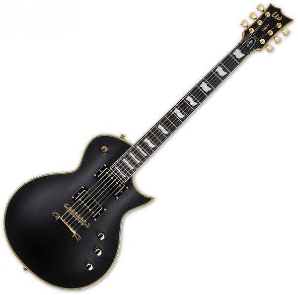 Solid body elektrische gitaar Ltd EC-1000 Duncan (RW) - Vintage black
