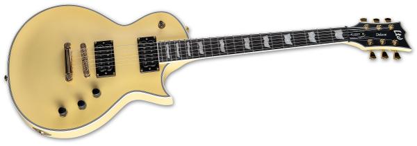 Solid body elektrische gitaar Ltd EC-1000T CTM - vintage gold satin