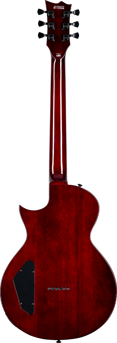 Ltd Ec-201 1h Ht Jat - See Thru Black Cherry - Metalen elektrische gitaar - Variation 1