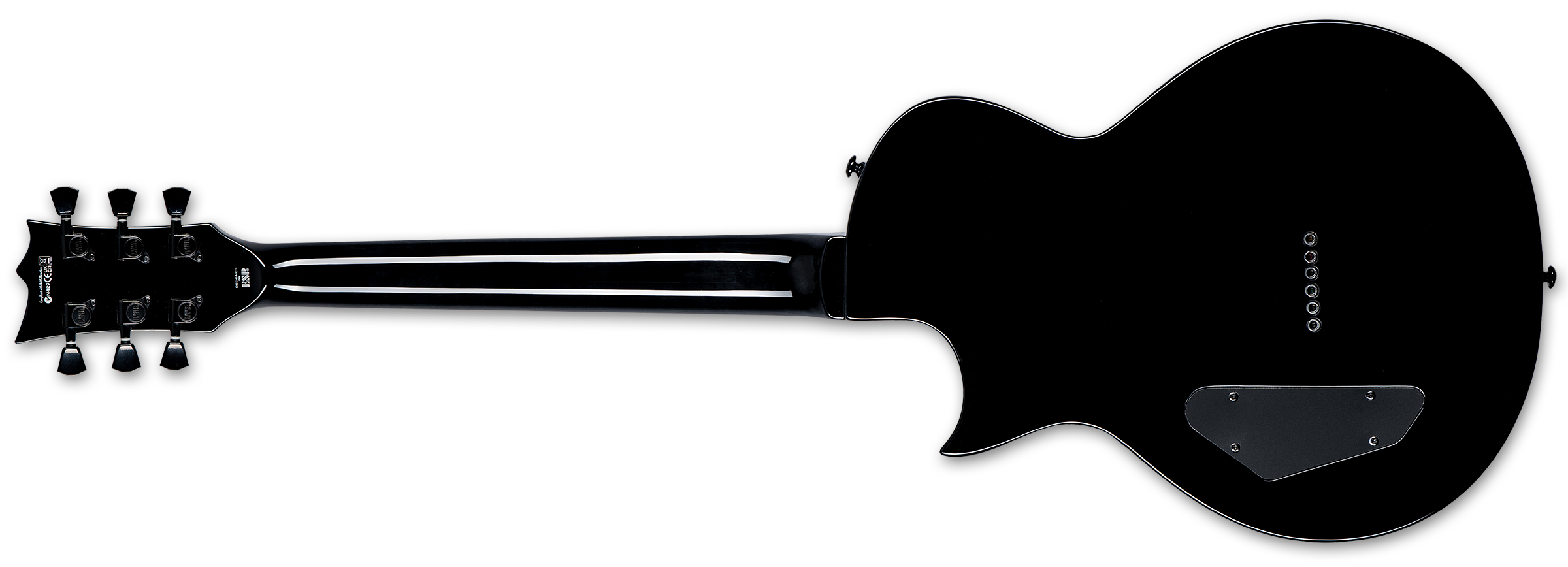 Ltd Ec-201 1h Ht Jat - Black - Metalen elektrische gitaar - Variation 1