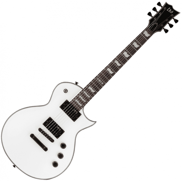 Solid body elektrische gitaar Ltd EC-256 SW - snow white