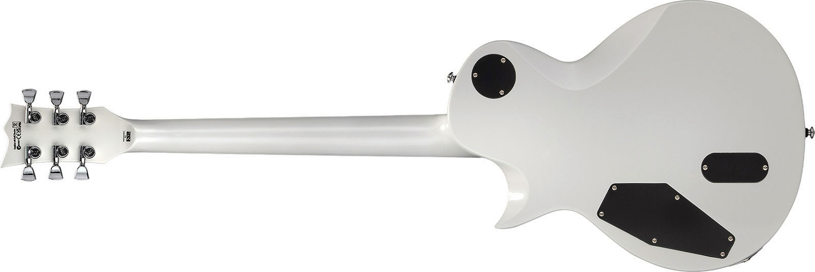 Ltd Ec1000 2h Fishman Fluence Ht Eb - Pearl White - Single cut gitaar - Variation 1