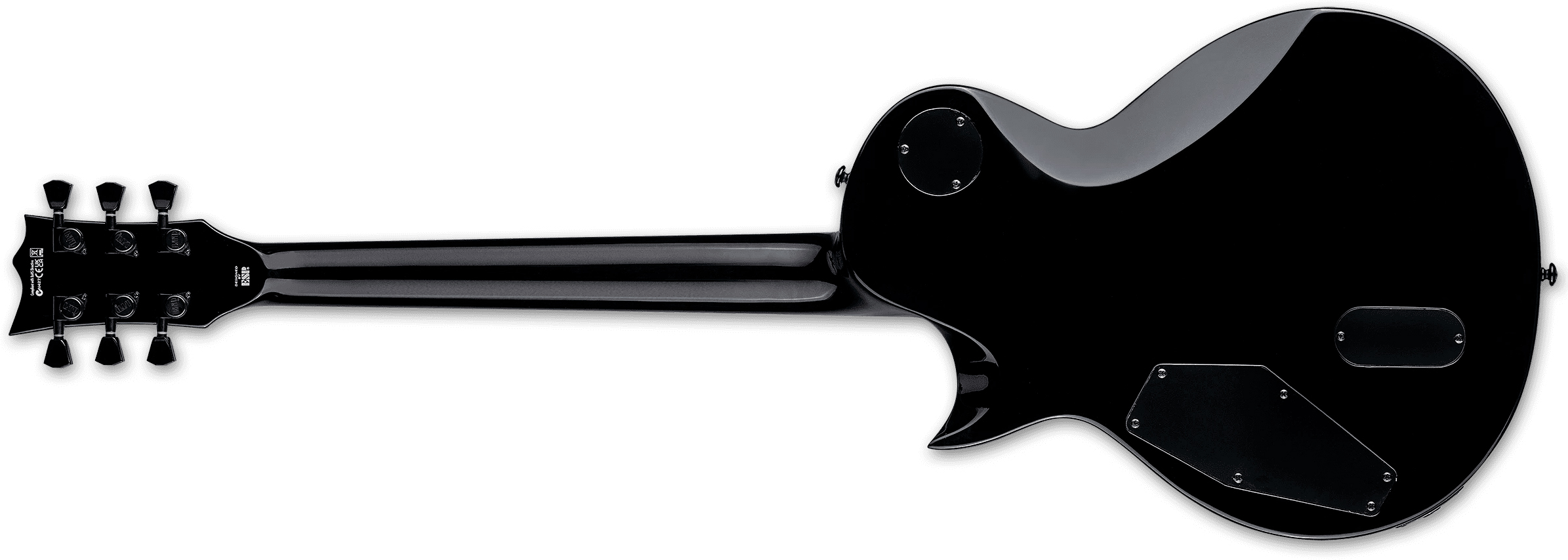 Ltd Ec400qm 2h Emg Ht Rw - See Through Black Sunburst - Single cut gitaar - Variation 2