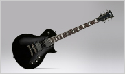 Ltd Ec-401 Hh Emg Ht Rw - Black - Enkel gesneden elektrische gitaar - Variation 2
