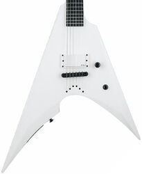 Metalen elektrische gitaar Ltd Arrow-NT Arctic Metal - Snow white satin