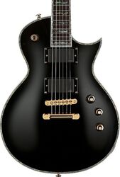Metalen elektrische gitaar Ltd EC-1000 EMG BLK - Black