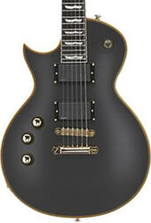 Linkshandige elektrische gitaar Ltd EC-1000 Linkshandige (EMG, EB) - Vintage black