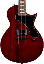 Metalen elektrische gitaar Ltd EC-201FT - See Thru Black Cherry