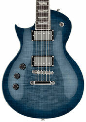 Linkshandige elektrische gitaar Ltd EC-256FM LH Gaucher - Cobalt blue