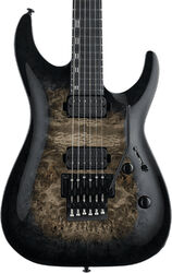 Elektrische gitaar in str-vorm Ltd H-1001FR - Black natural burst