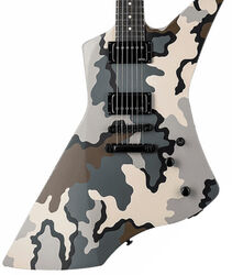 Metalen elektrische gitaar Ltd James Hetfield Snakebyte Camo - Kuiu camo satin