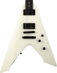 Metalen elektrische gitaar Ltd James Hetfield Vulture - Olympic white