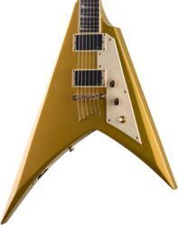 Metalen elektrische gitaar Ltd KH-V 602 Kirk Hammett Signature - Metallic gold