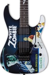 Kirk Hammett KH-WZ - Black with White Zombie Graphic