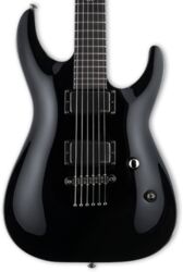 Elektrische gitaar in strat vorm Ltd LK-600 Luke Kilpatrick - Black
