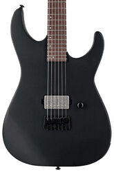 Elektrische gitaar in str-vorm Ltd M-201HT - Black satin