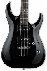 Elektrische gitaar in str-vorm Ltd MH-10 Kit +bag - Black