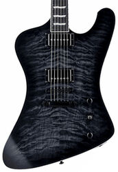 Retro-rock elektrische gitaar Ltd Phoenix-1000 - See thru black sunburst