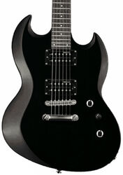 Guitarra eléctrica de doble corte. Ltd Viper-10 Kit - Black