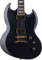 Metalen elektrische gitaar Ltd Viper-1000 - vintage black