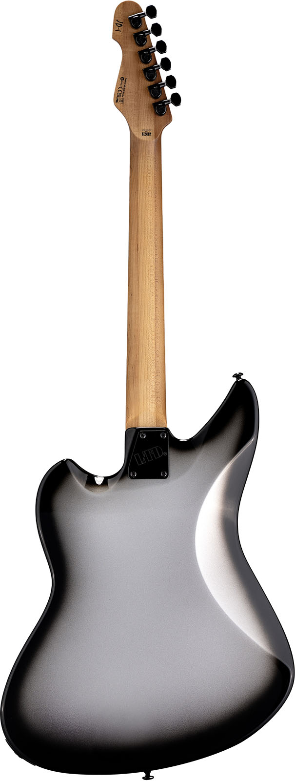 Ltd Jd-i Joe Duplantier Signature 1h Ht Eb - Silver Sunburst - Kenmerkende elektrische gitaar - Variation 1