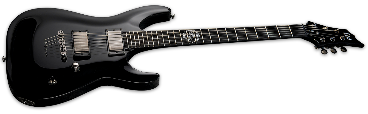 Ltd Lk-600 Luke Kilpatrick - Black - Elektrische gitaar in Str-vorm - Variation 2
