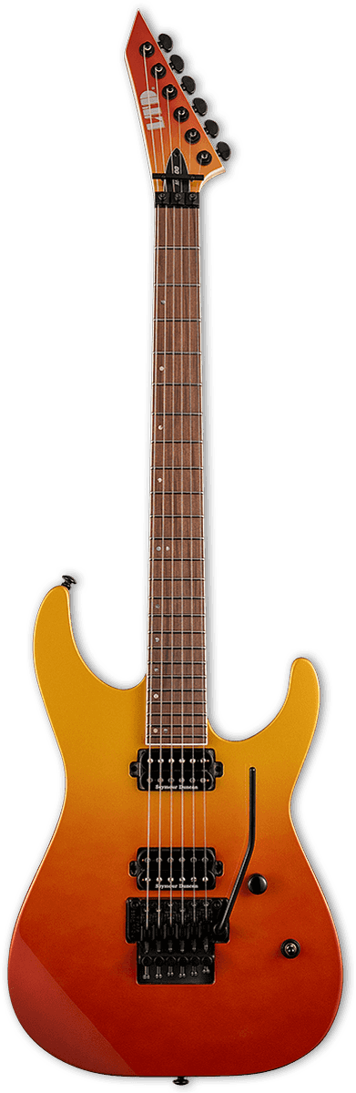Ltd M-400 Hh Seymour Duncan Fr Pf - Solar Fade Metallic - Elektrische gitaar in Str-vorm - Variation 3