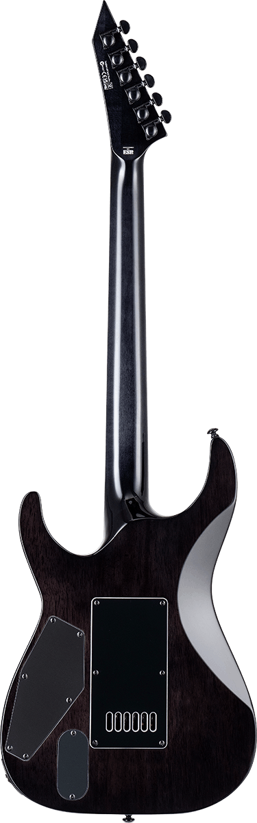 Ltd Mh-1000 Deluxe Evertune Fishman Hh Eb - Charcoal Burst - Metalen elektrische gitaar - Variation 1